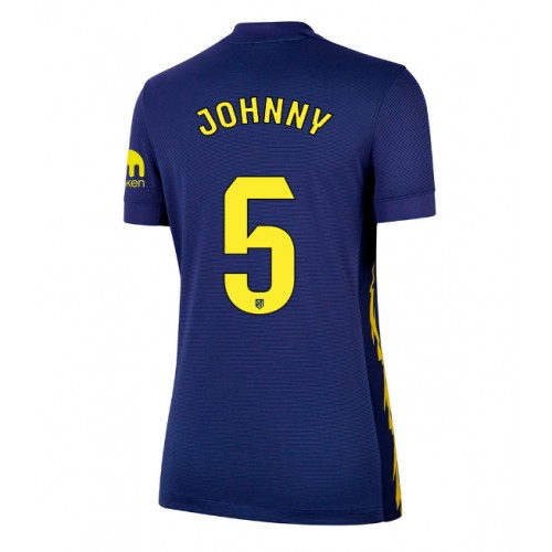 Atletico Madrid Johnny Cardoso #5 Replika Bortatröja Damer 2025-26 Kortärmad